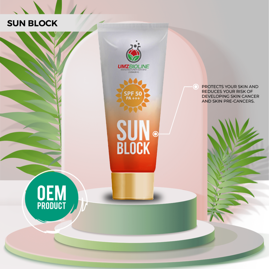oem product sun block - Halal OEM Manufacturer